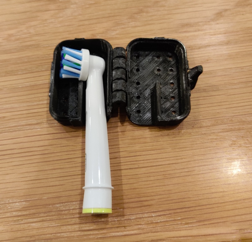 Oral-B Toothbrush Travel Case 3D model thumbnail