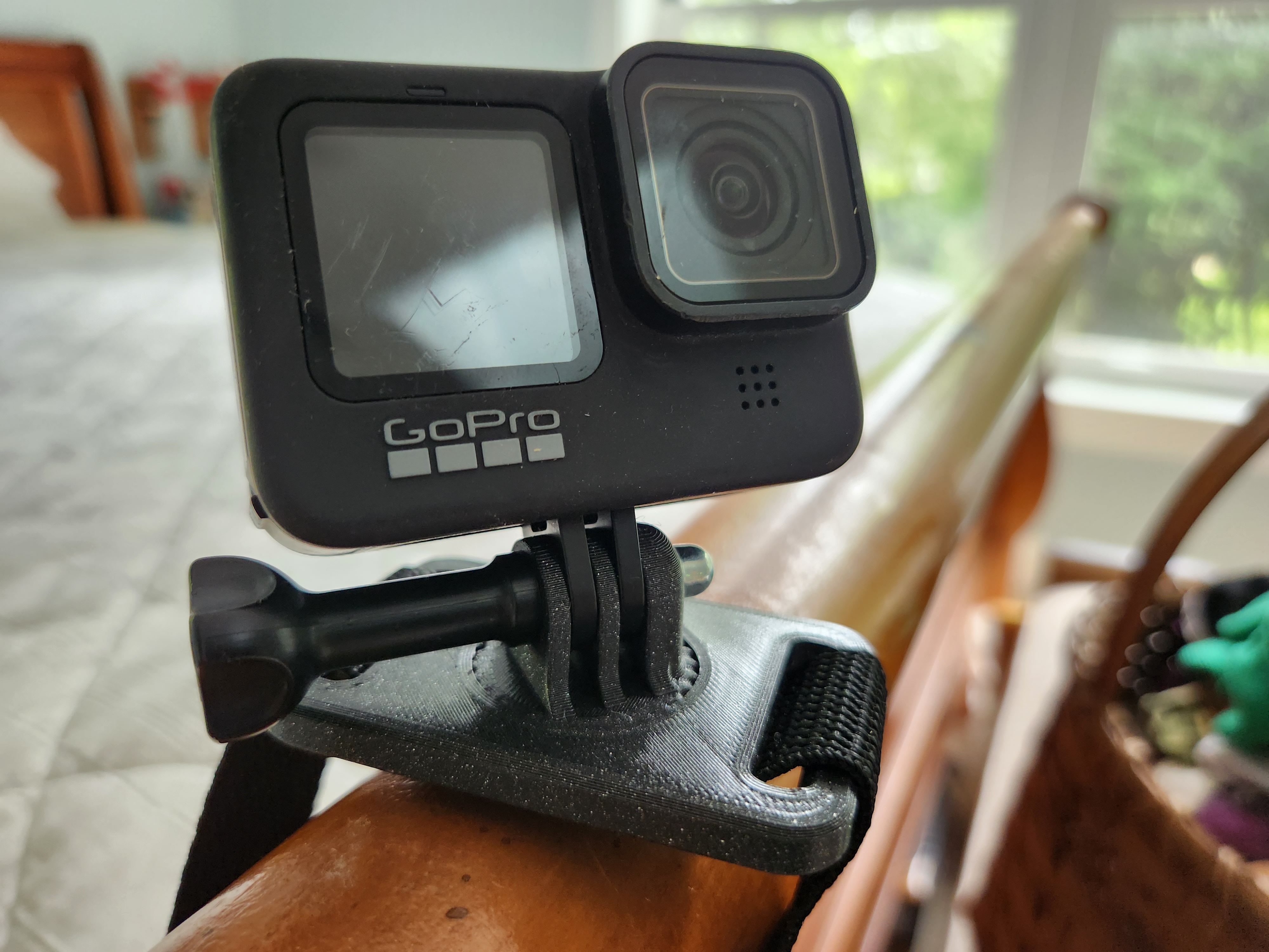 Rotating GoPro Strap Mount