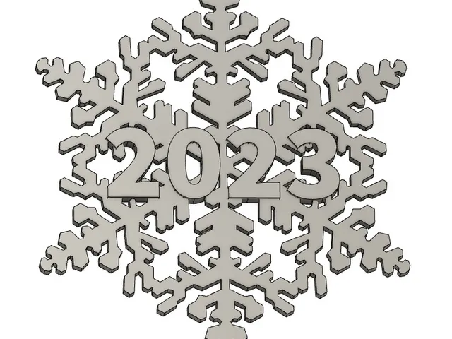 Snowflake ornament 2023