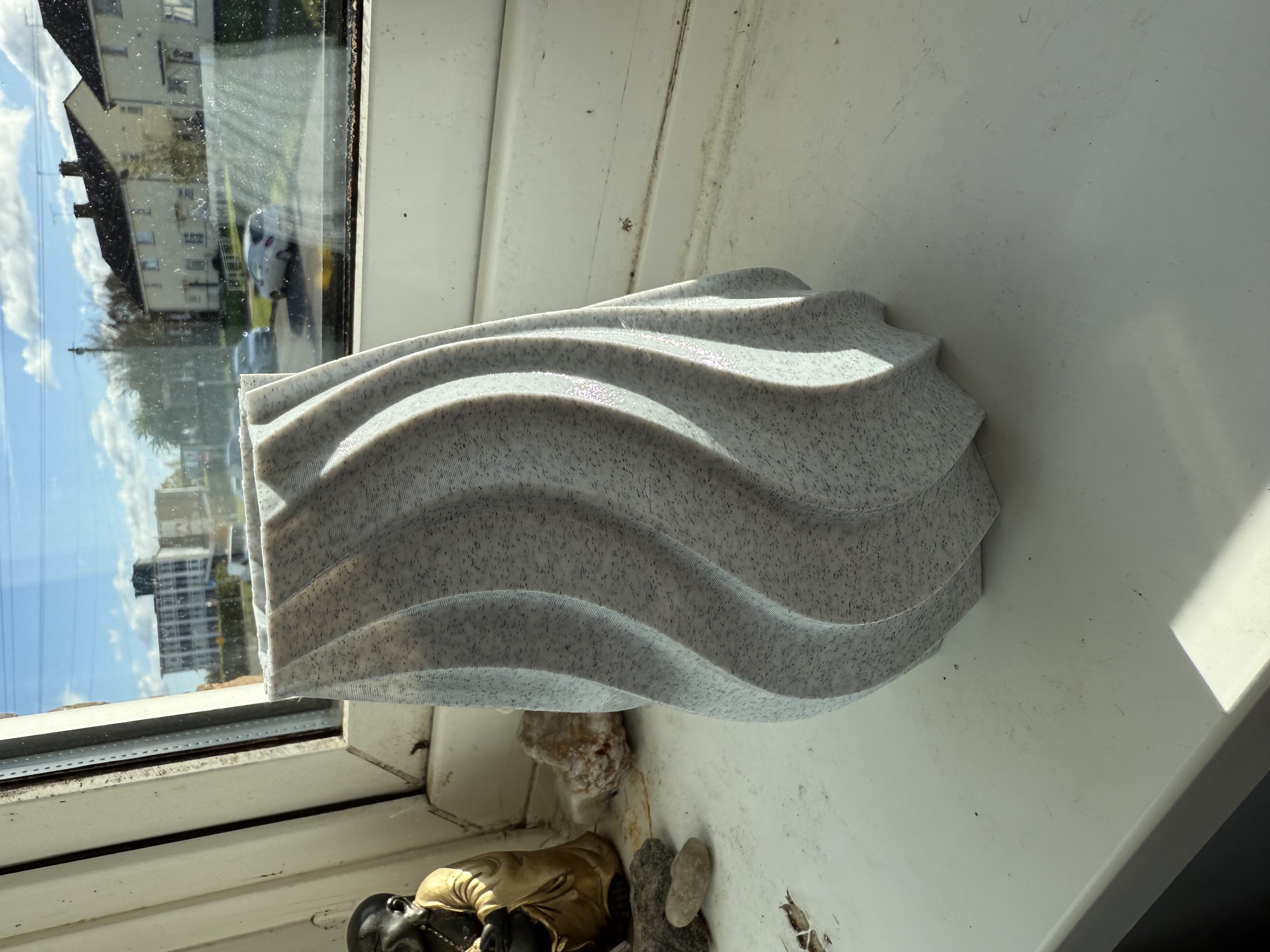 Twisted Vase Art. No Vasemode, watertight.