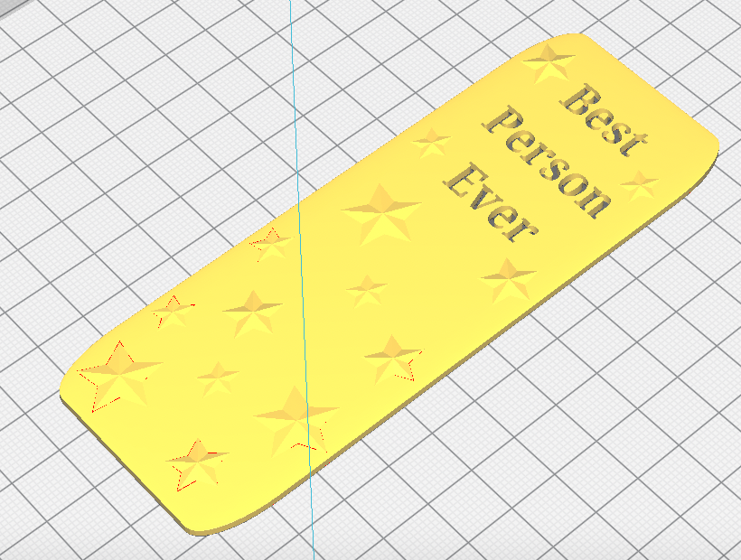 "Best Person Ever" Bookmark