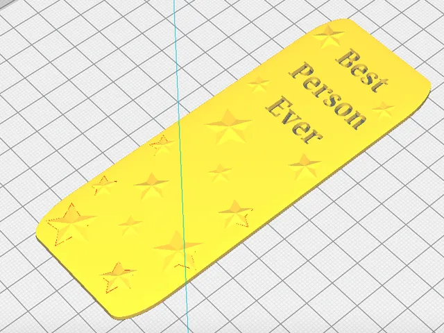 "Best Person Ever" Bookmark