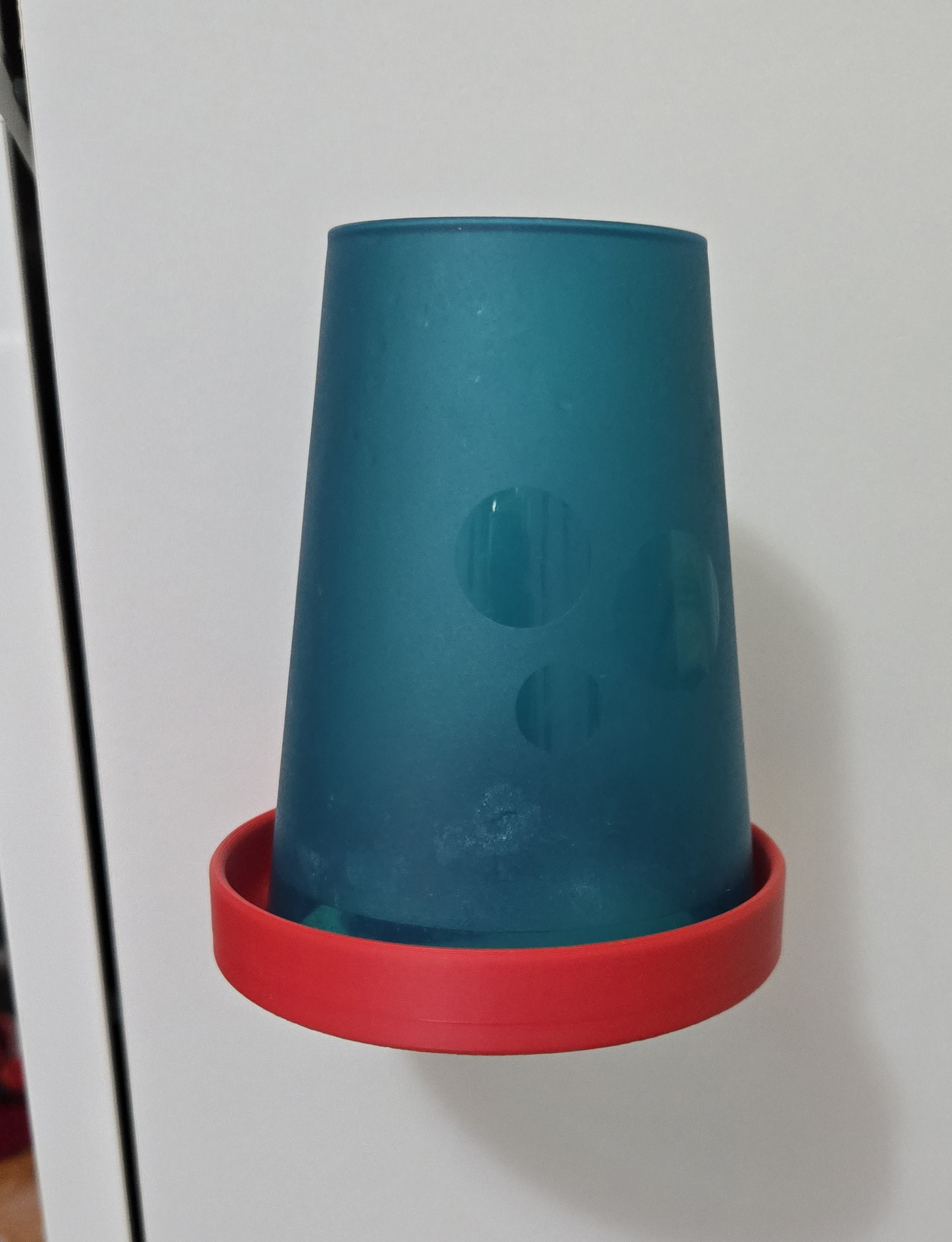 1er Becherhalter für z.B. Zahnputzbecher