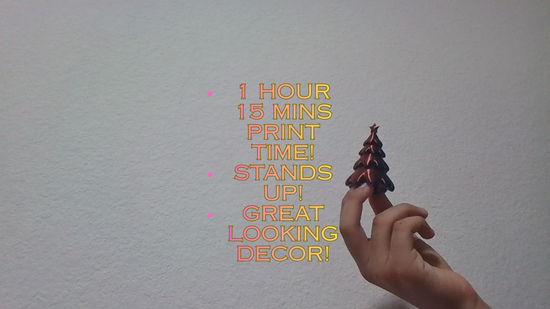 Holiday-Ready Christmas Tree – Easy 3D Print