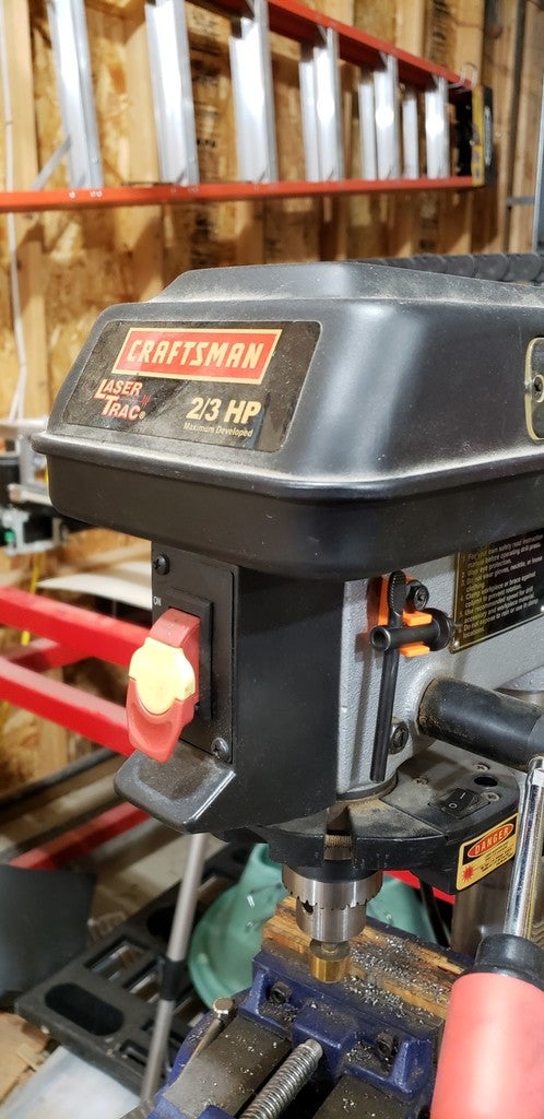 Chuck Key Holder for Craftsman Drill Press