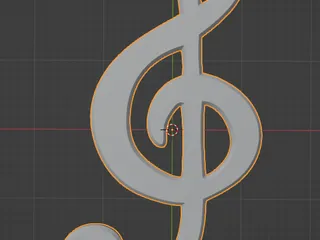 Music Notes (Separate Files) by Merung Kelsith | Download free STL ...