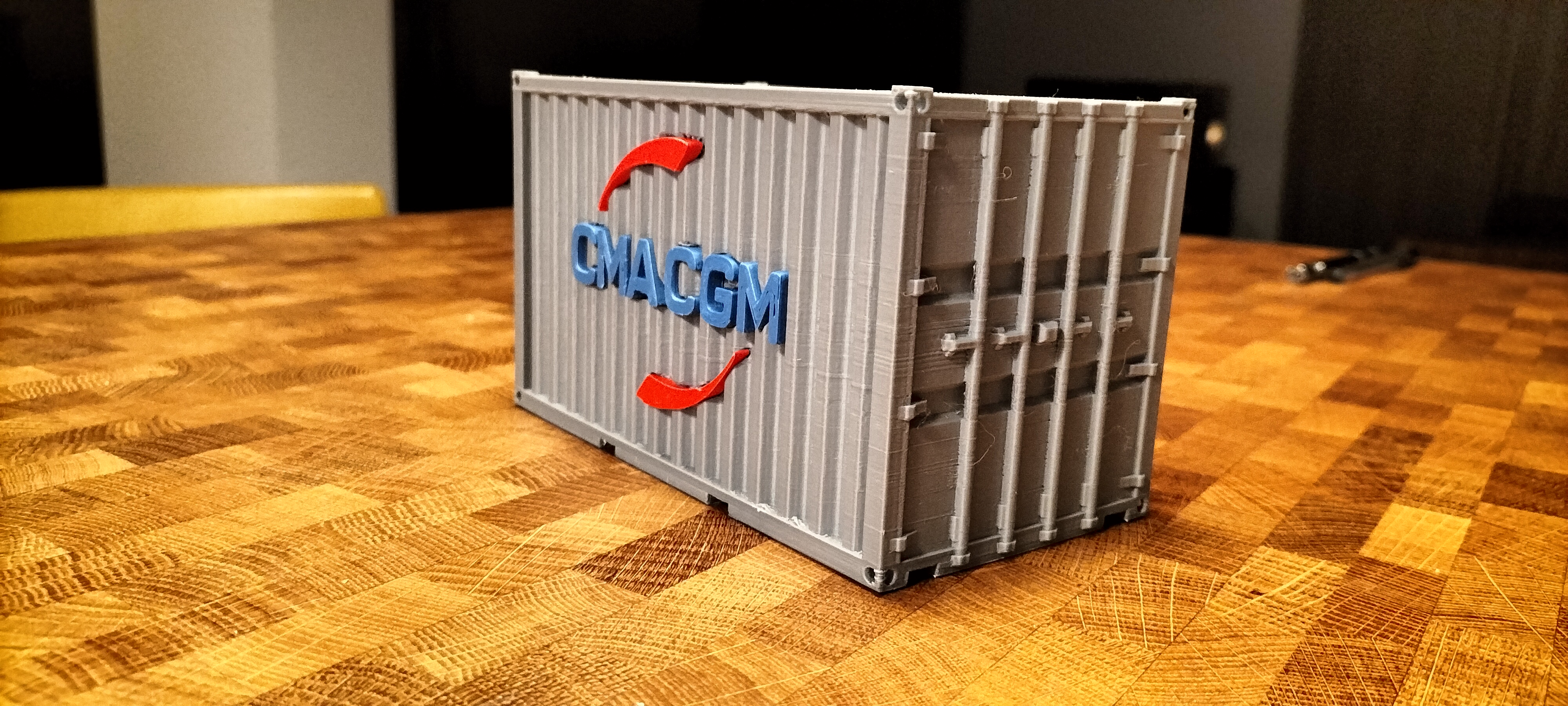 Miniatura 4 do modelo 3D Boite a crayon container