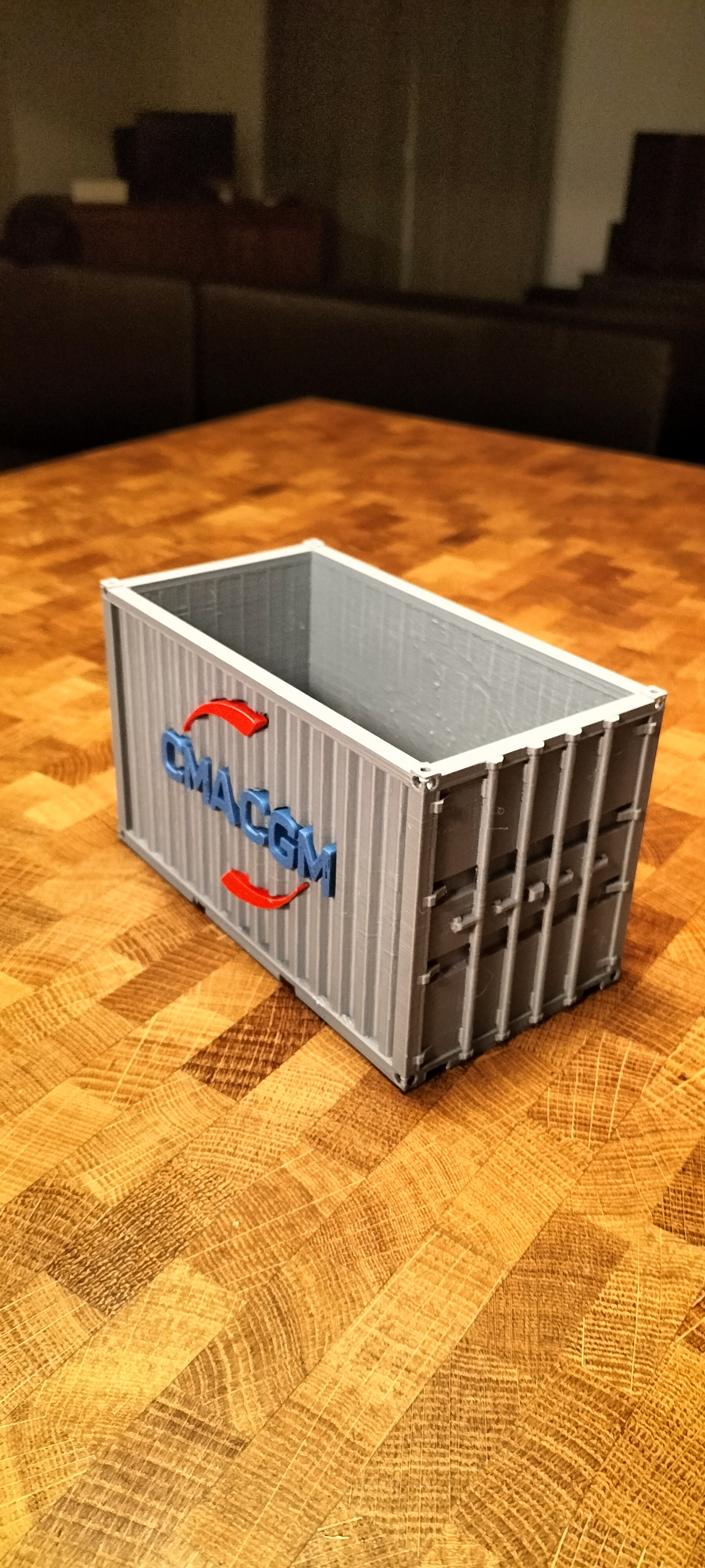 Miniatura 3 do modelo 3D Boite a crayon container