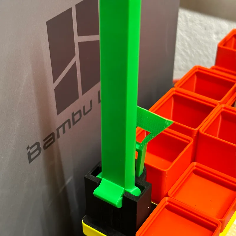 Gridfinity Bambu Lab SuperLube Grease Holder by HastCustom3dprints