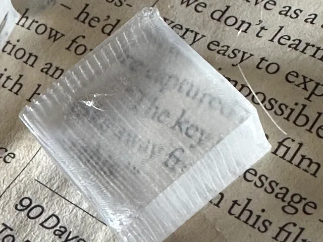 Glass Profile for Prusament PETG