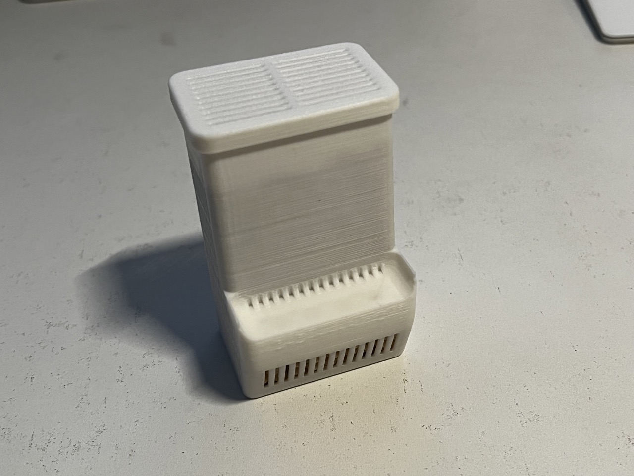 An Easy Print Bambu Lab AMS Silica Pod for Xiaomi Mija Hygrometer 3D model thumbnail