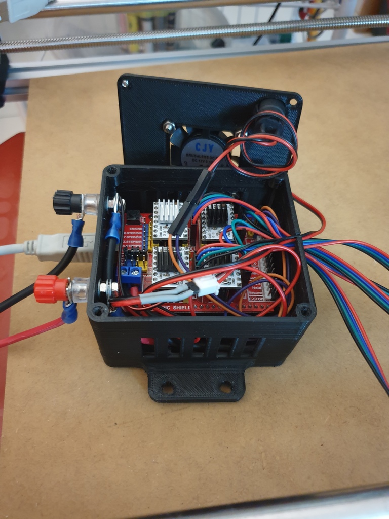 Arduino CNC Shield Enclosure by goth2k | Download free STL model ...