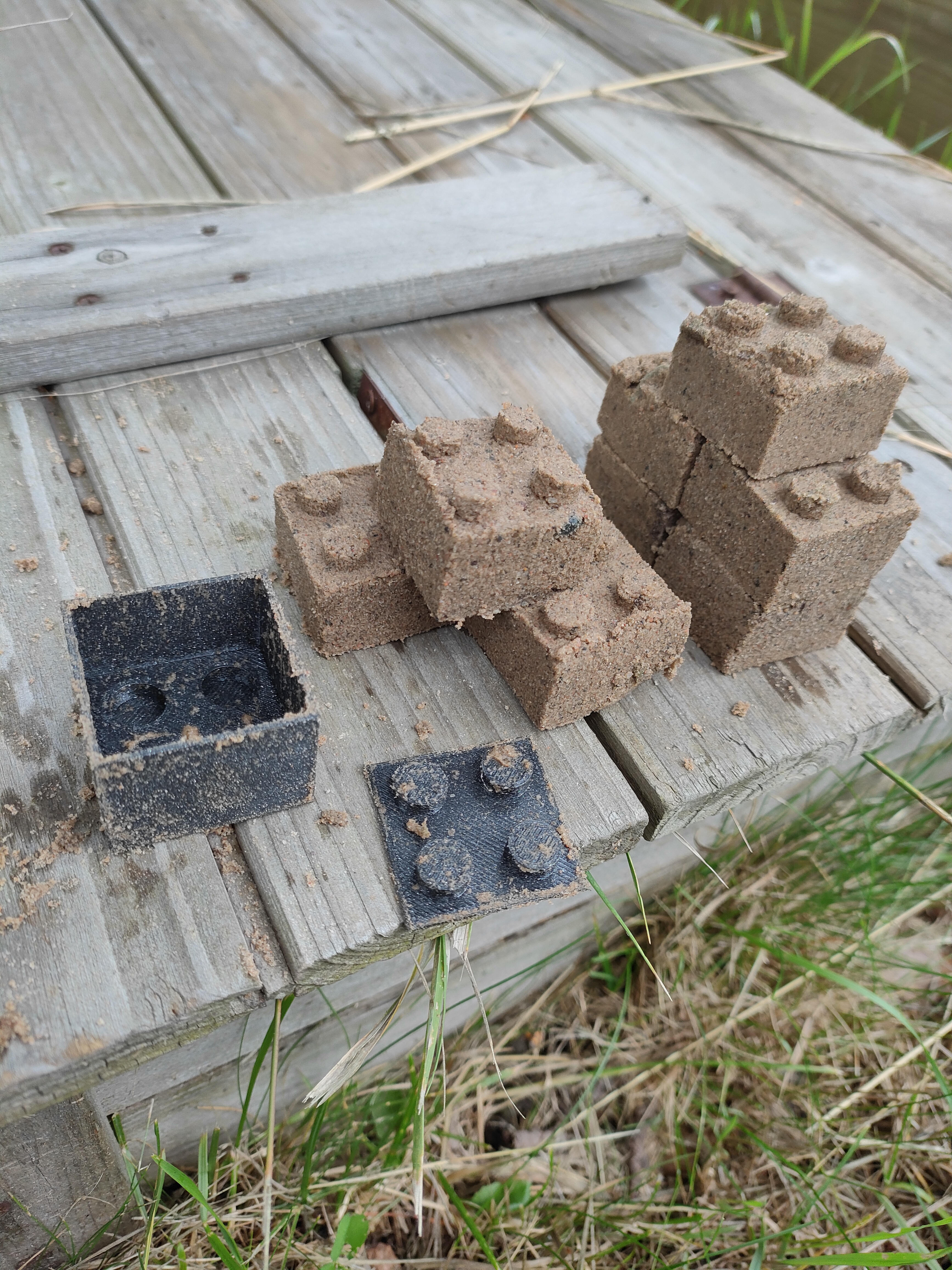 Lego Brick Sand Mold
