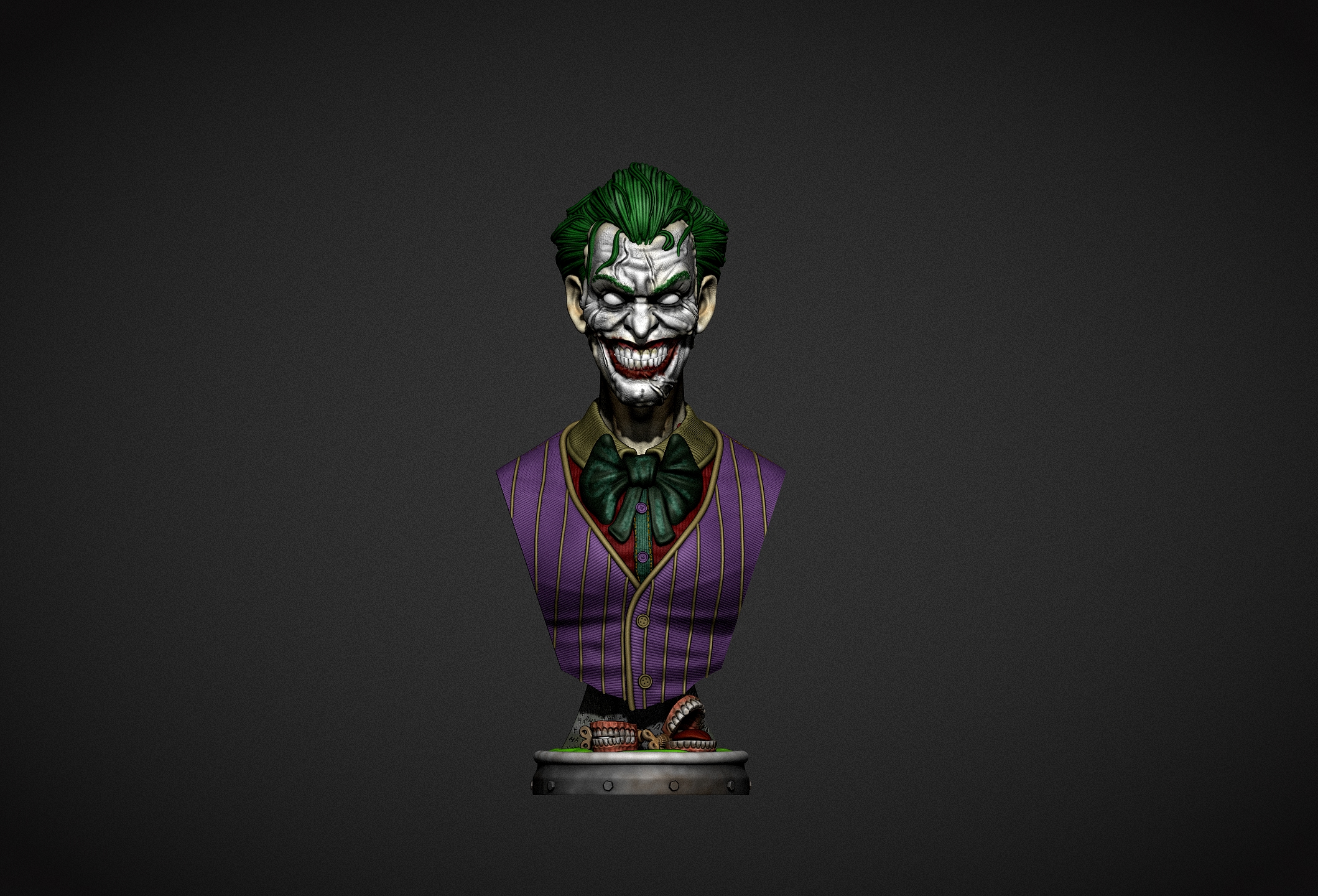 Joker bust by Wekster Printables Store
