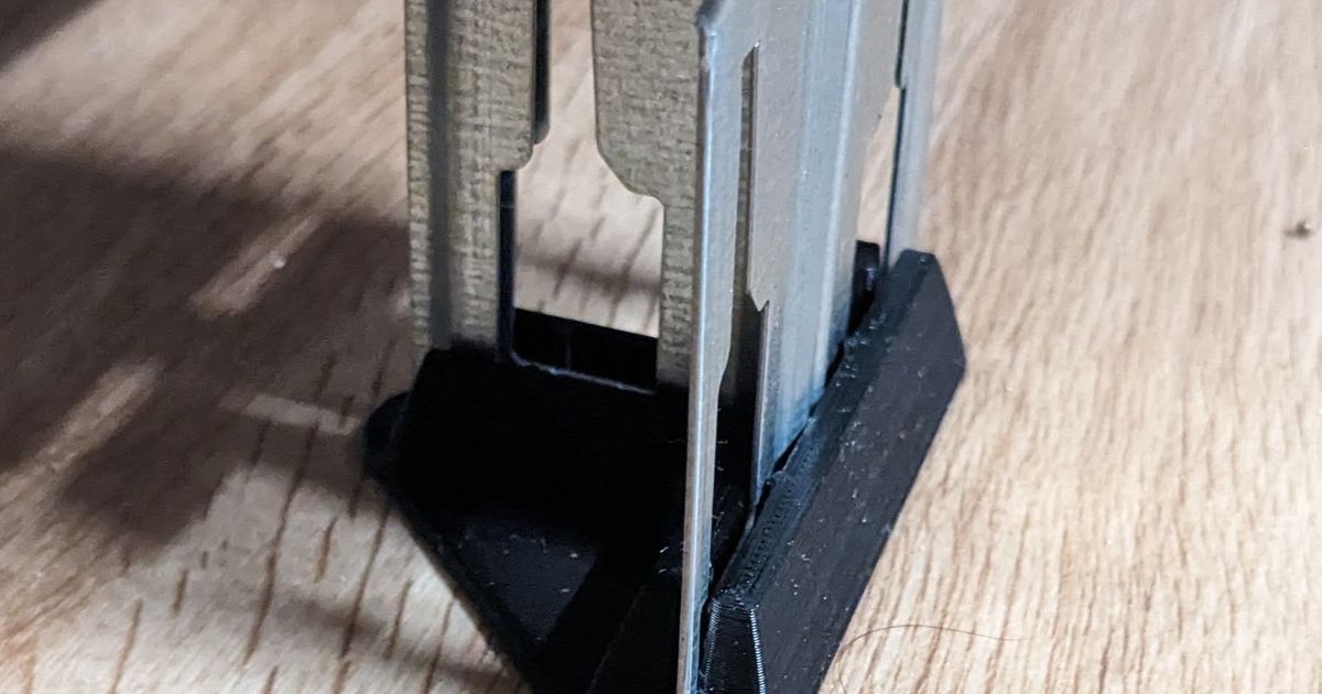 Shelf feet Tshaped by Andun_HH Download free STL model