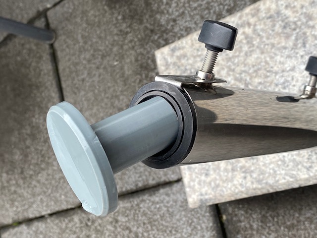 Sonnenschirmständer Regenschutzkappe / Parasol stand rain cover cap