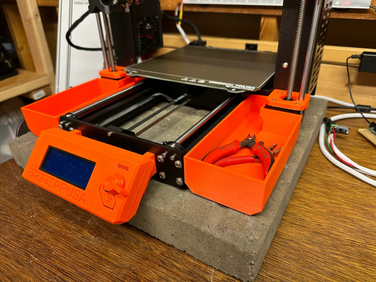 Mk3/Mk4 Right Side Printer Bin by Monson_Makes | Download free STL ...
