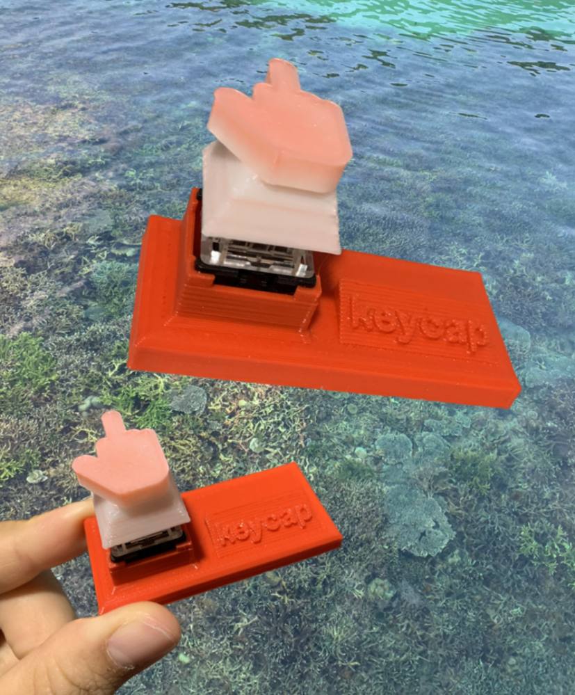 middle finger keycap | KEYCAP
