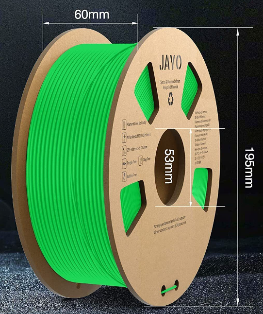 JaYO Cardboard Spool Adapter by systeck, Download free STL model