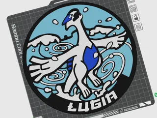 LUGIA LEGENDARY POKEMON | 3D Print Model