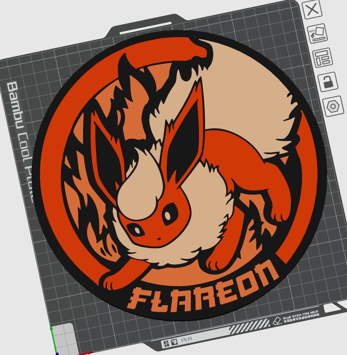 Wall Art Flareon