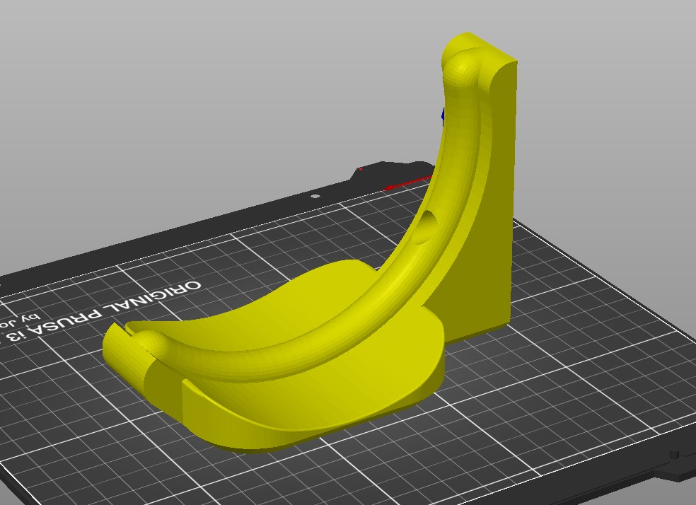 Big hook for extractor hood tube attaches with Velcro by rbx ...