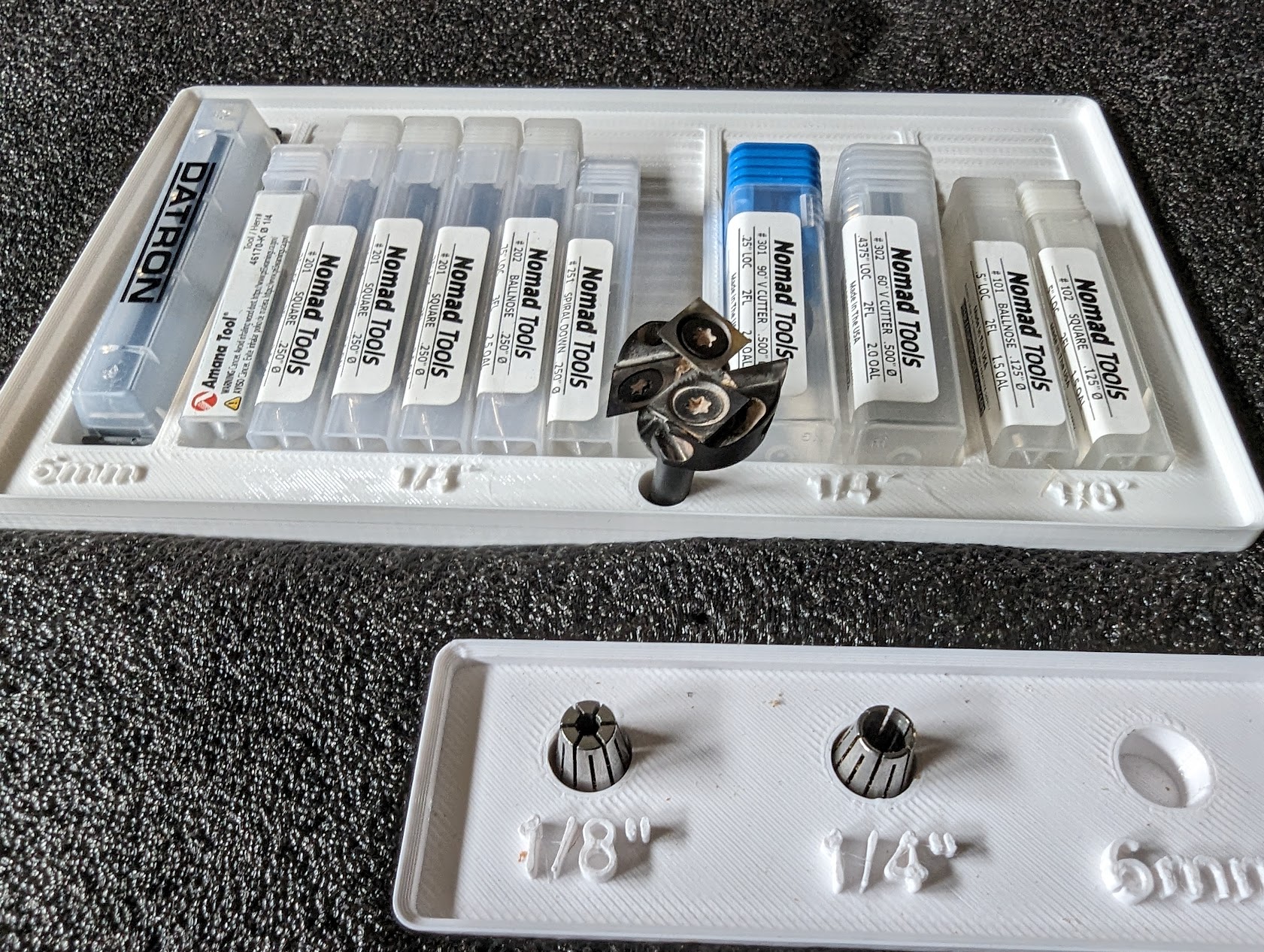 CNC Endmill holder (gridfinity compatible)