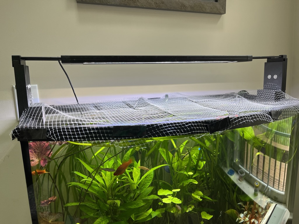 Fluval light riser for 36G Top Fin Bow Front Aquarium by dhoops