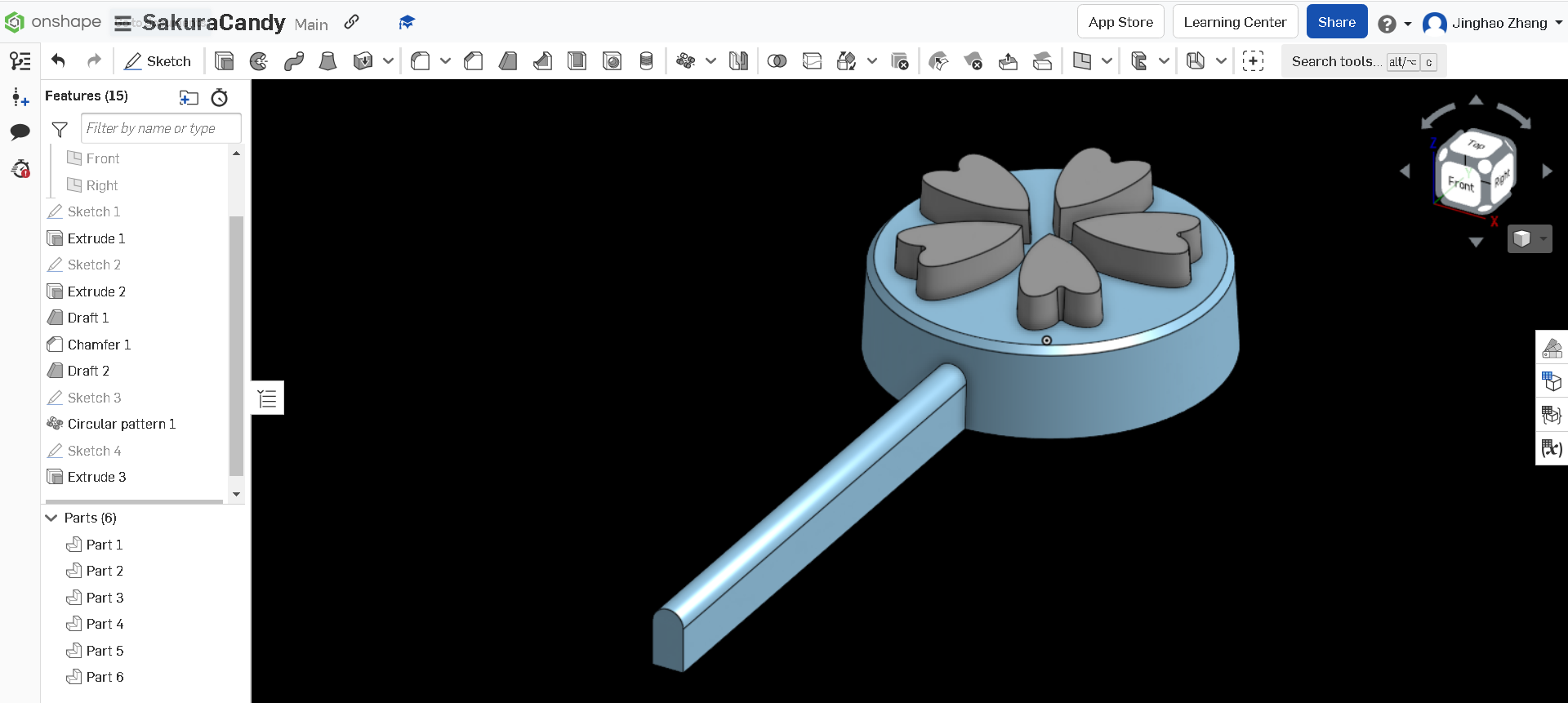 Sakura Coin For Molding