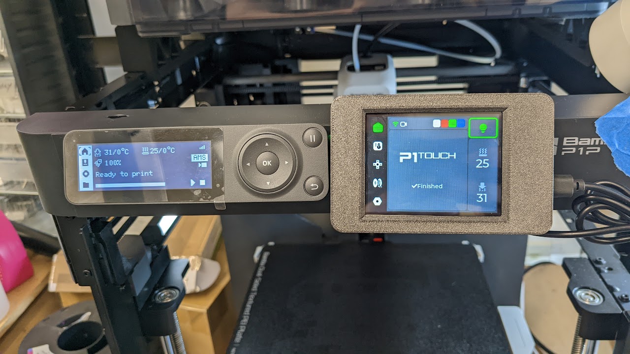P1Touch Screen mount
