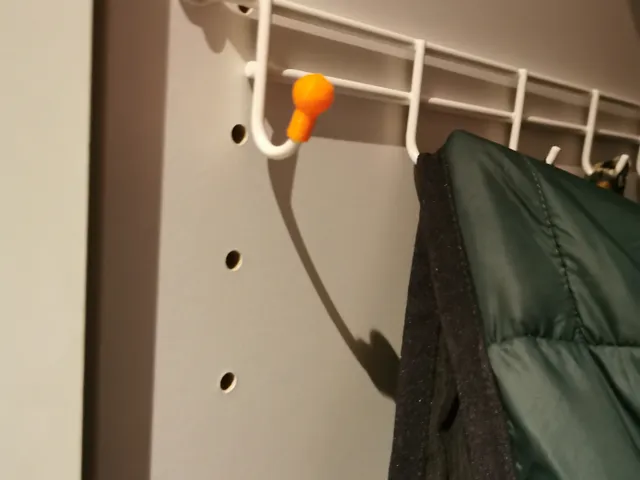 Kapstok, coat rack bulb