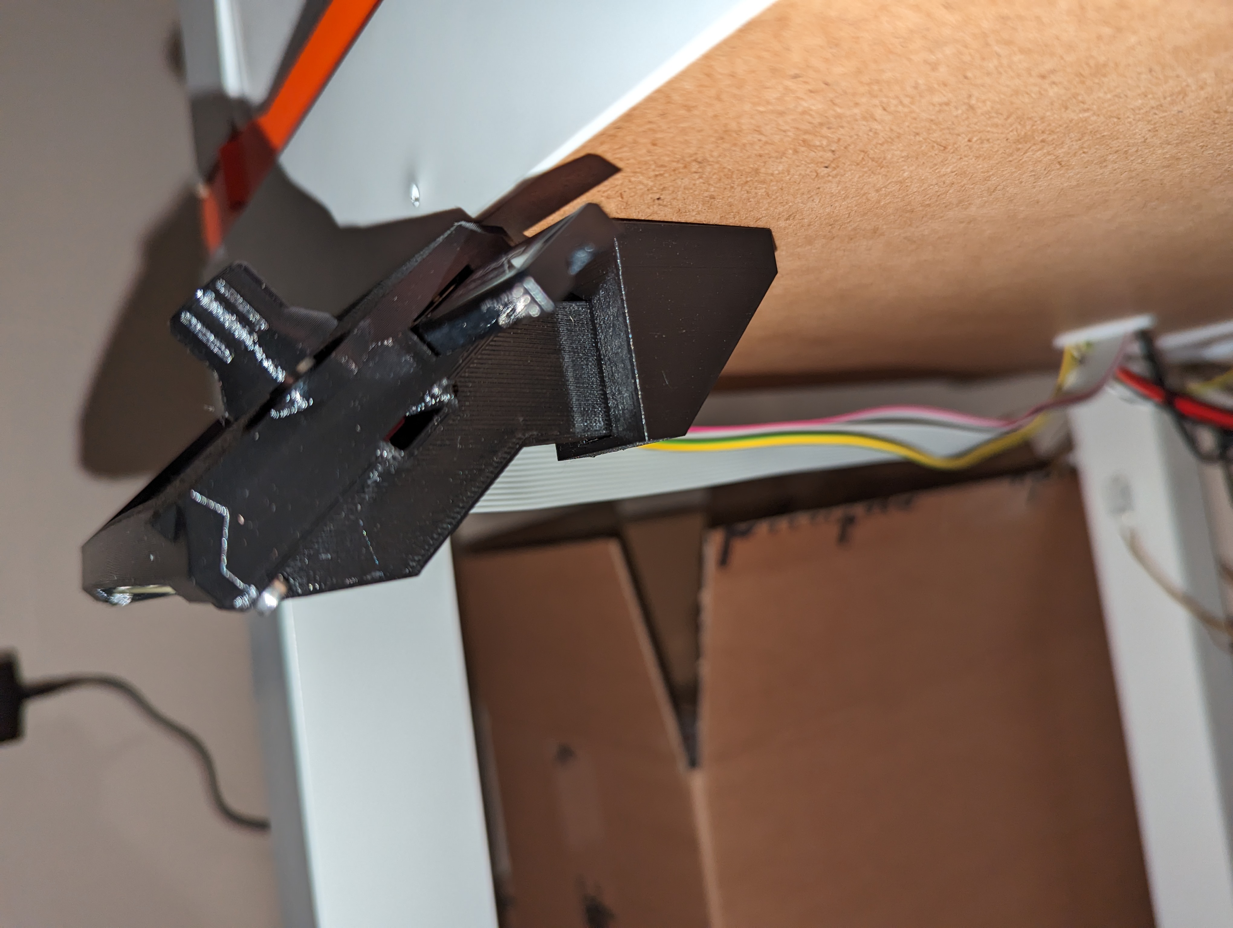 Prusa MK4 IKEA Lack enclosure Display Holder
