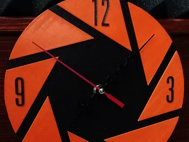 Aperture Science Clock