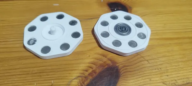 Silent Magnetic Fidget Toy for 625zz,2*8 magnets