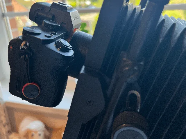 Sony E adapter for Cambo SC