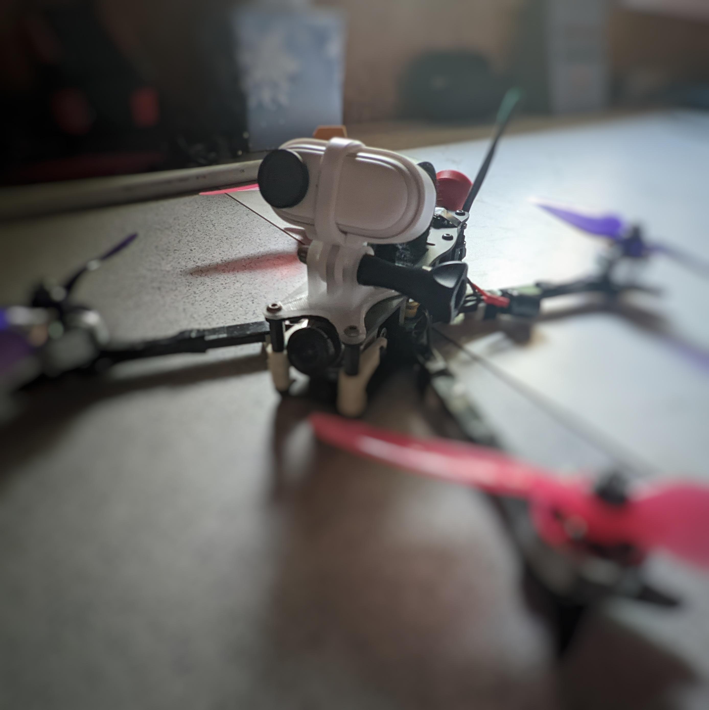 Insta360 GO2 FPV Camera Mount by k1f0 Download free STL model