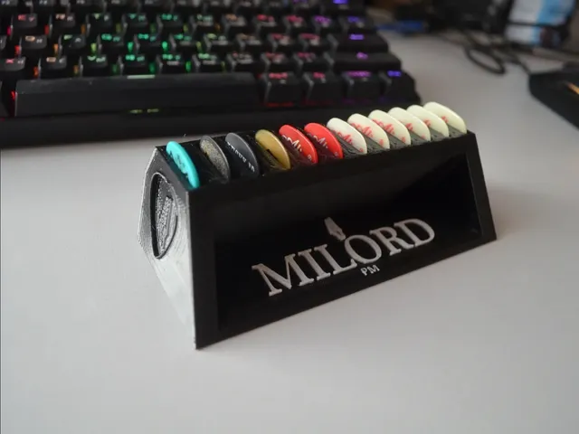Guitar pick holder