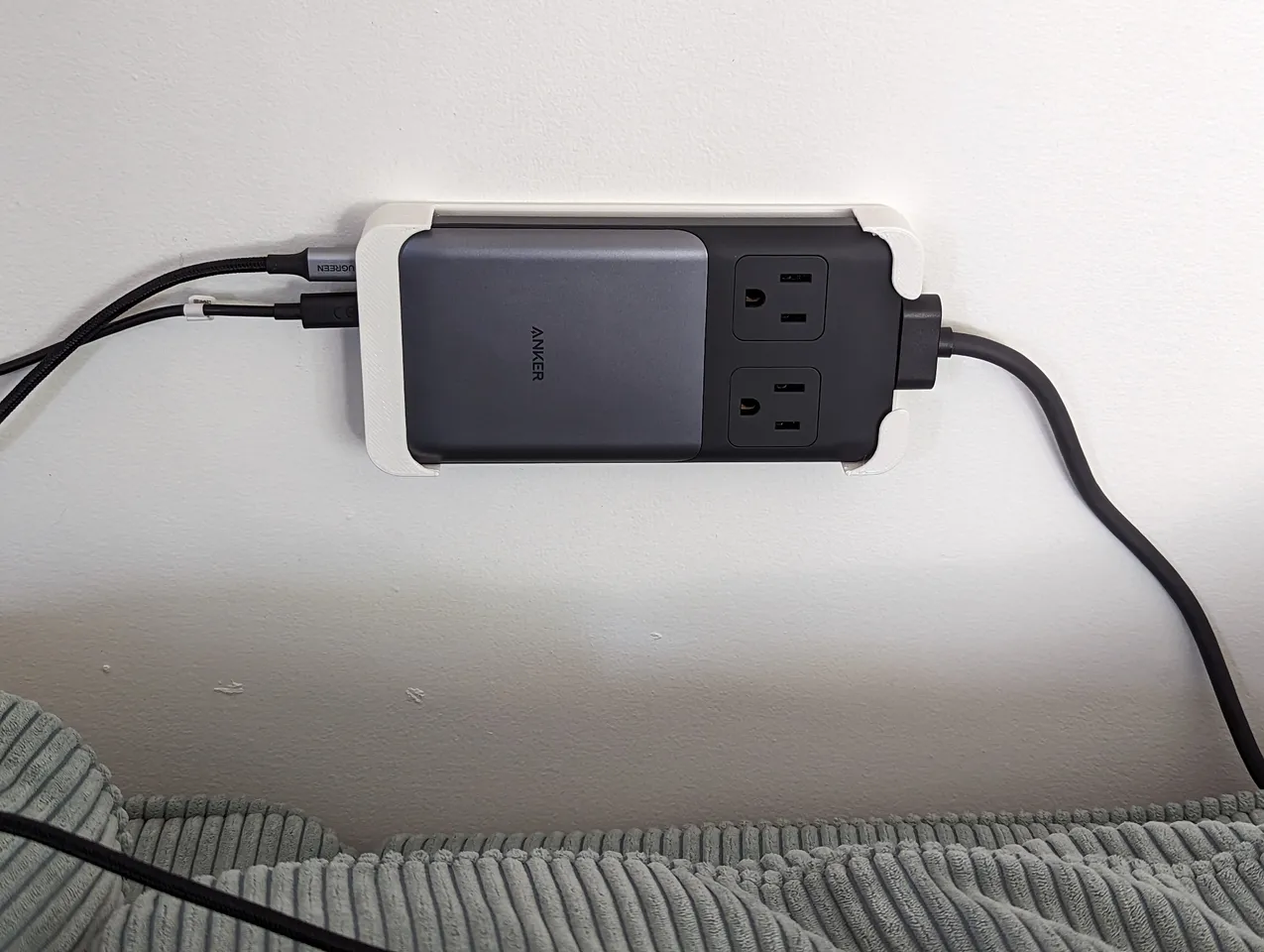 Wall Mount for Anker 727 Charging Station by Volta | Download free