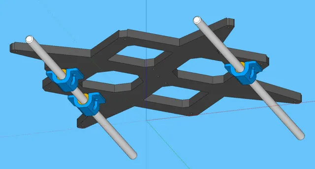 MK4 bearing clamps for sinter bearings