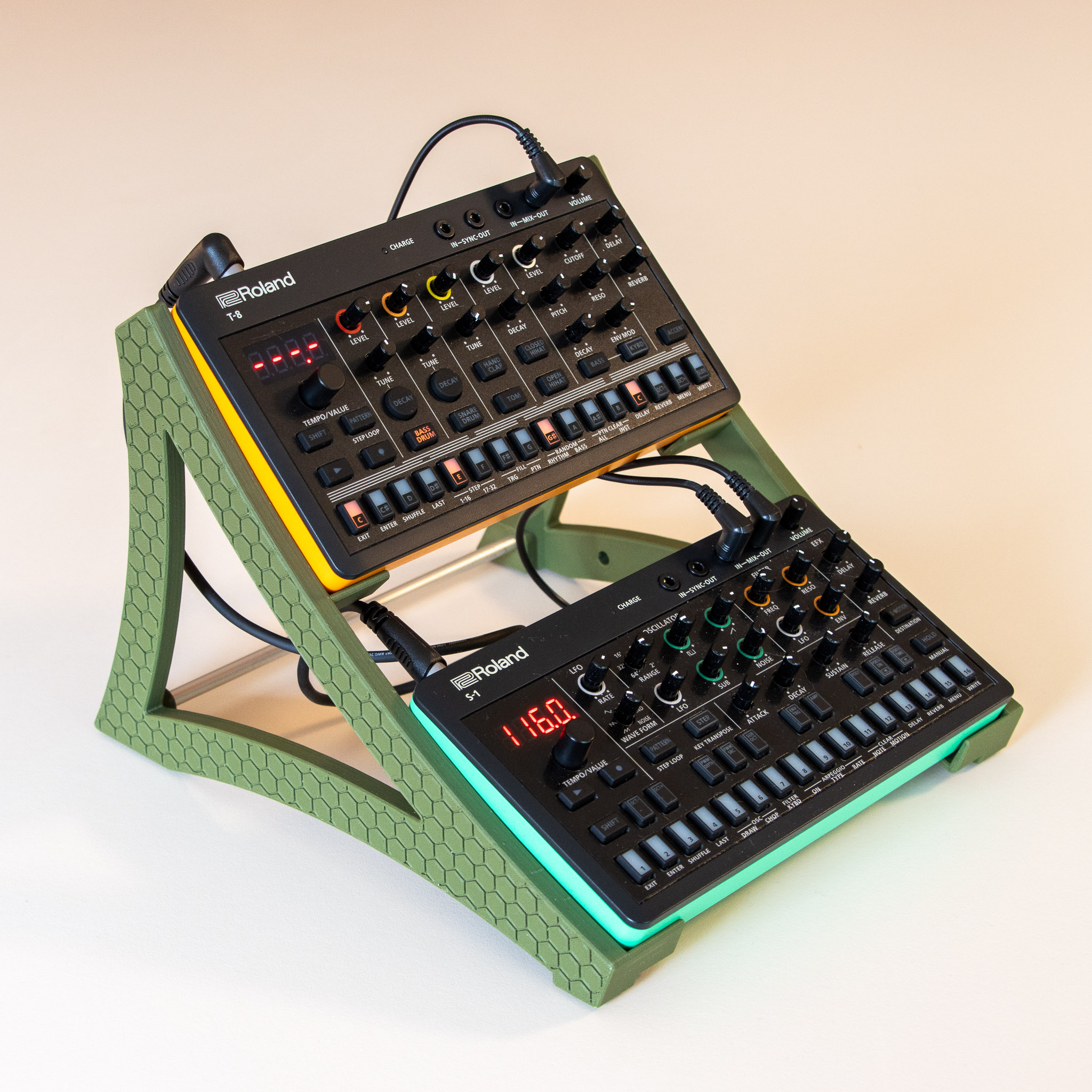 Double Stand for Roland AIRA Compact Units (S-1, T-8, J-6, E-4)