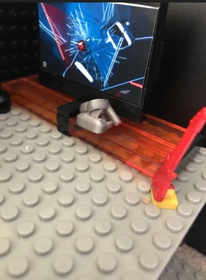 lego vr headset by MONSTER MUSKIE Download free STL model