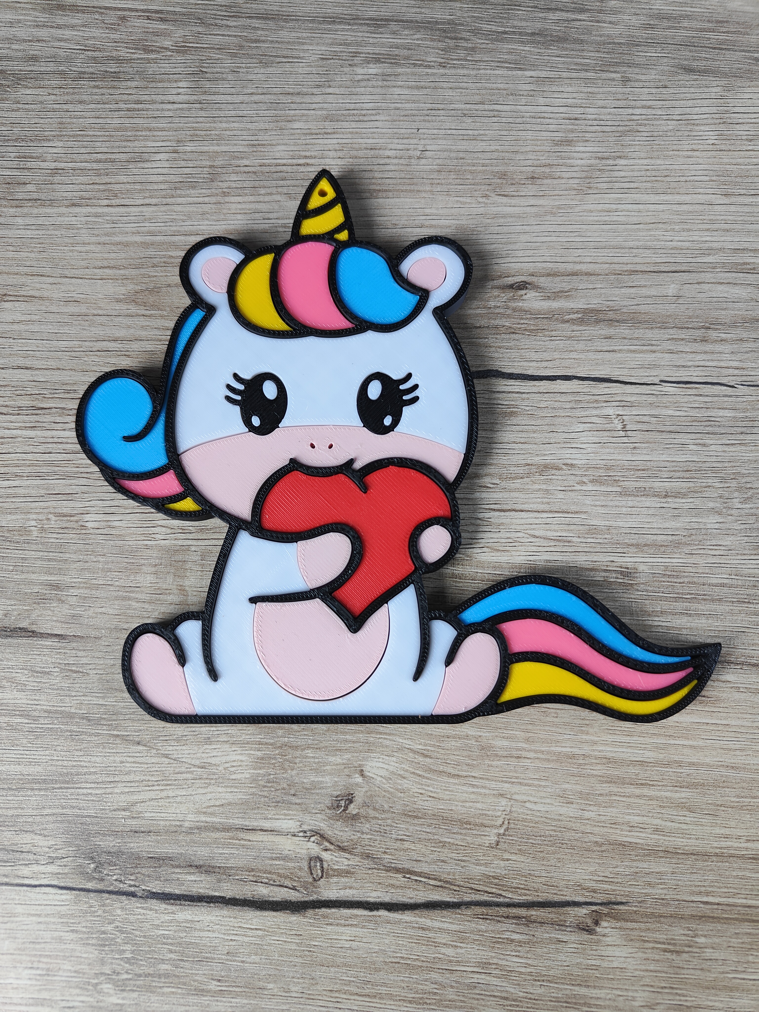 Unicorn Keychain