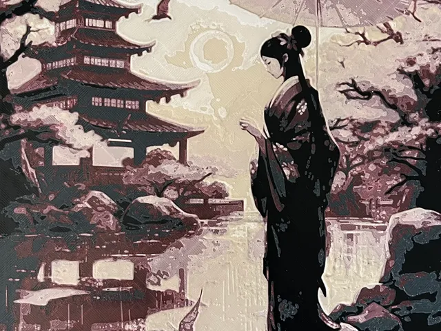 Japanese Stylize (Filament Painting)