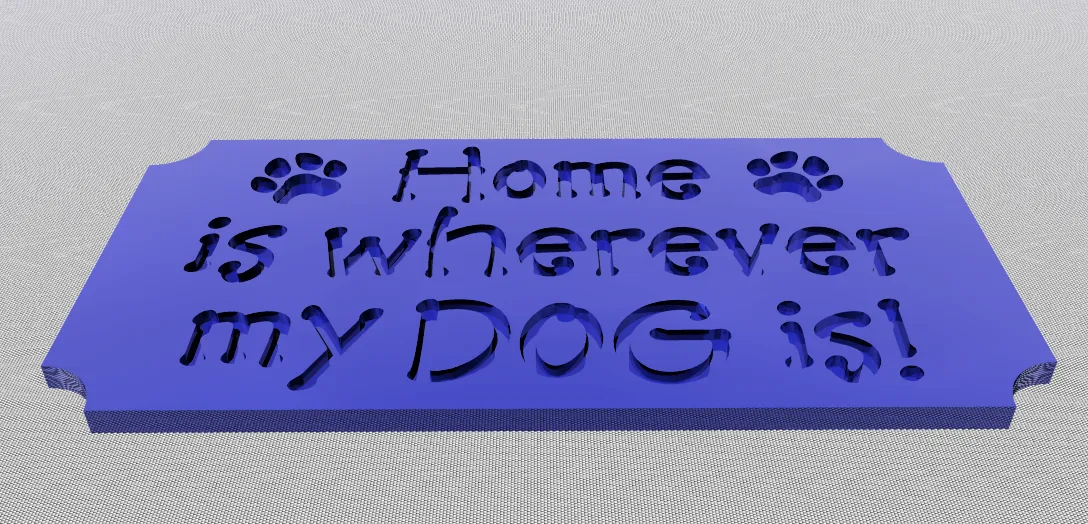 Home is where my dog is tag by CandidQualityZed Download free