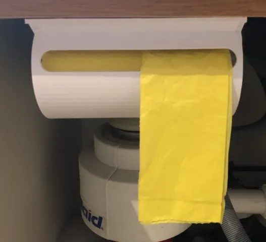 Garbage Bag Dispenser Side Wall Mount