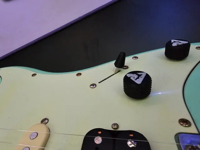 Stratocaster pickup selector knob