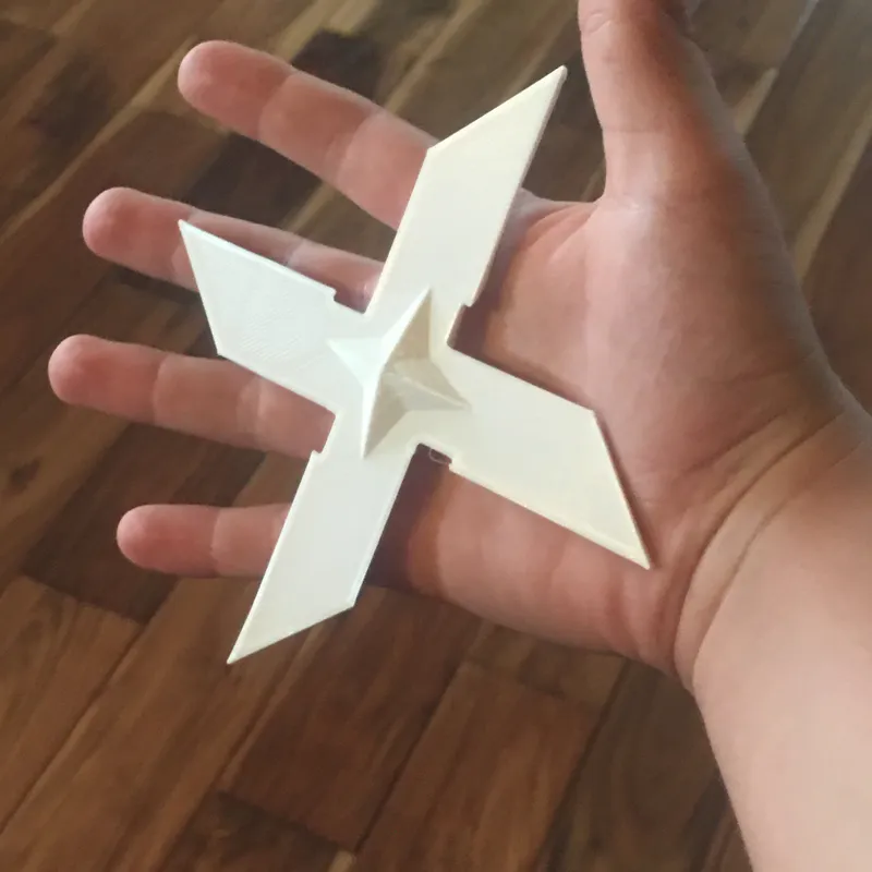 Make a Ninja Star Fidget Spinner - Make