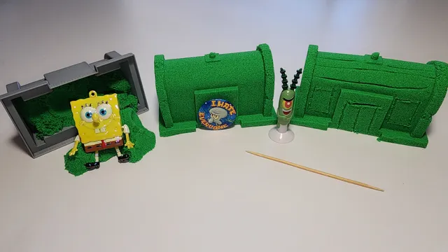 Krusty Krab Sand Mold