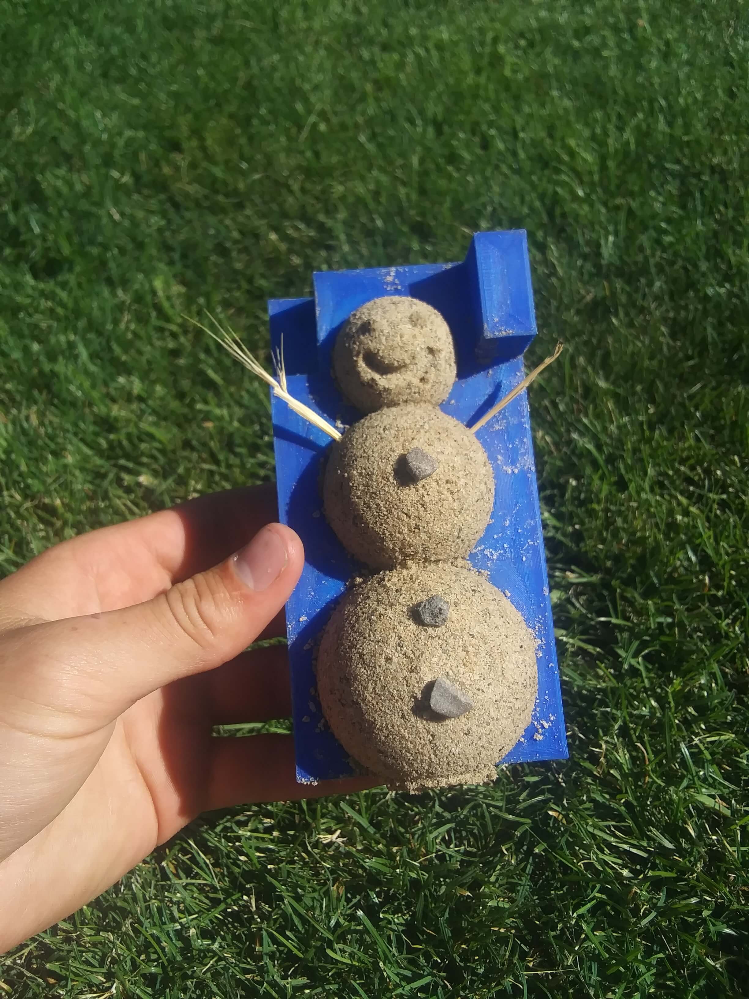 Sand/Snowman mold