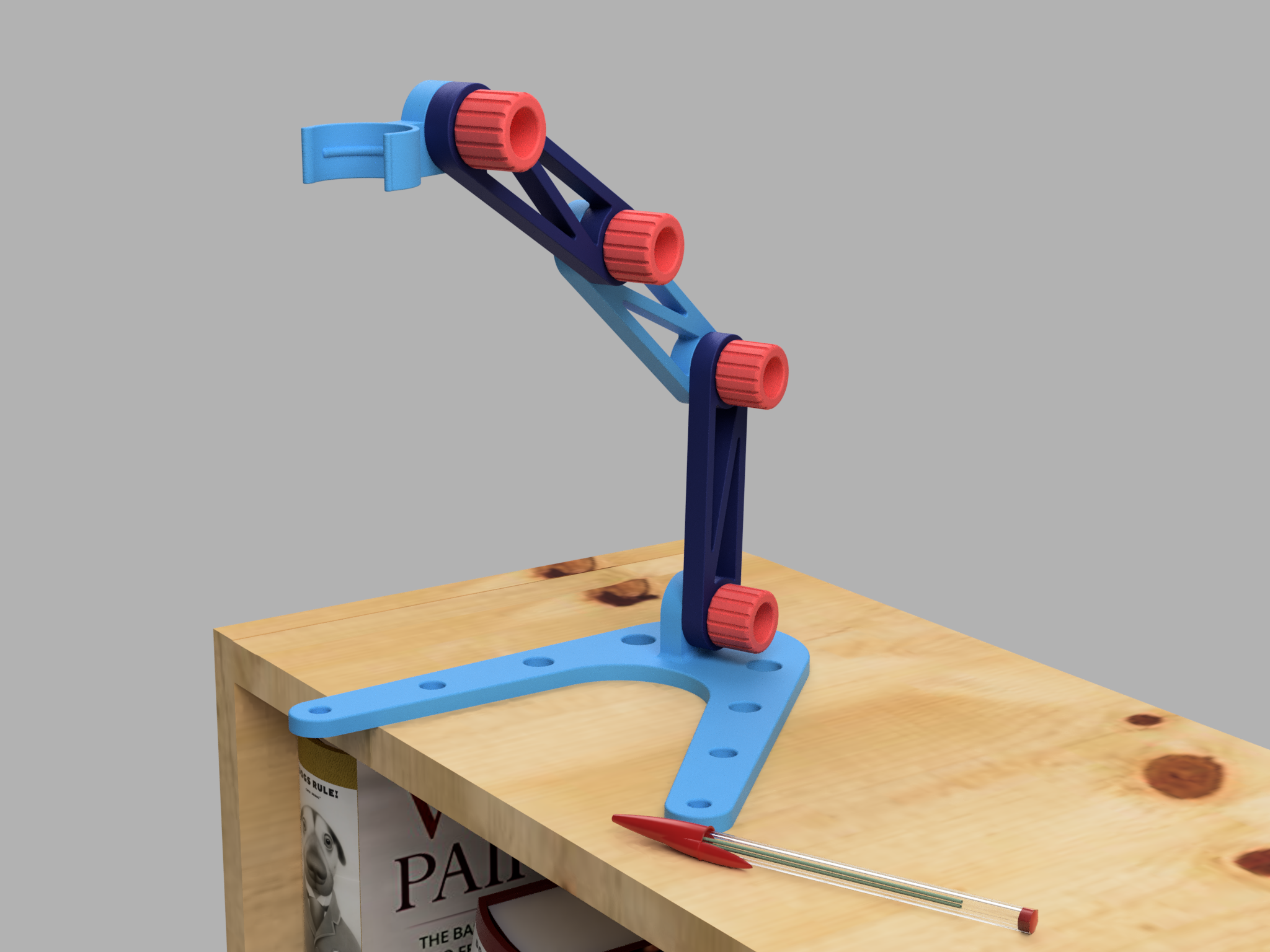 Miniatura 3 do modelo 3D Remixed modular stand for electronic microscope